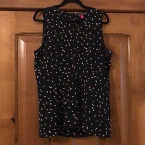 Vince Camuto Black with detail Tank top